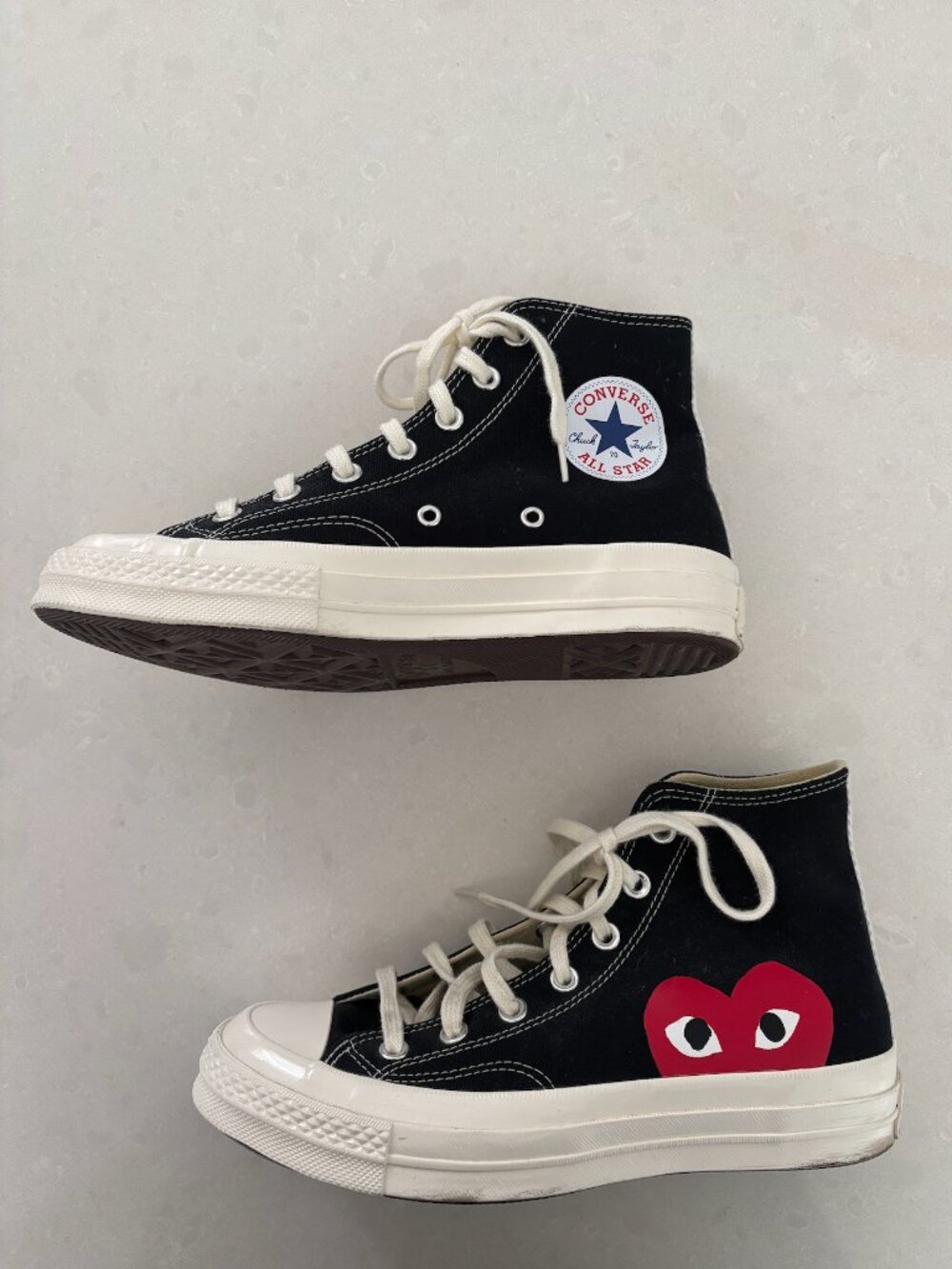 Comme des Garçons PLAY x Converse Chuck 70 High